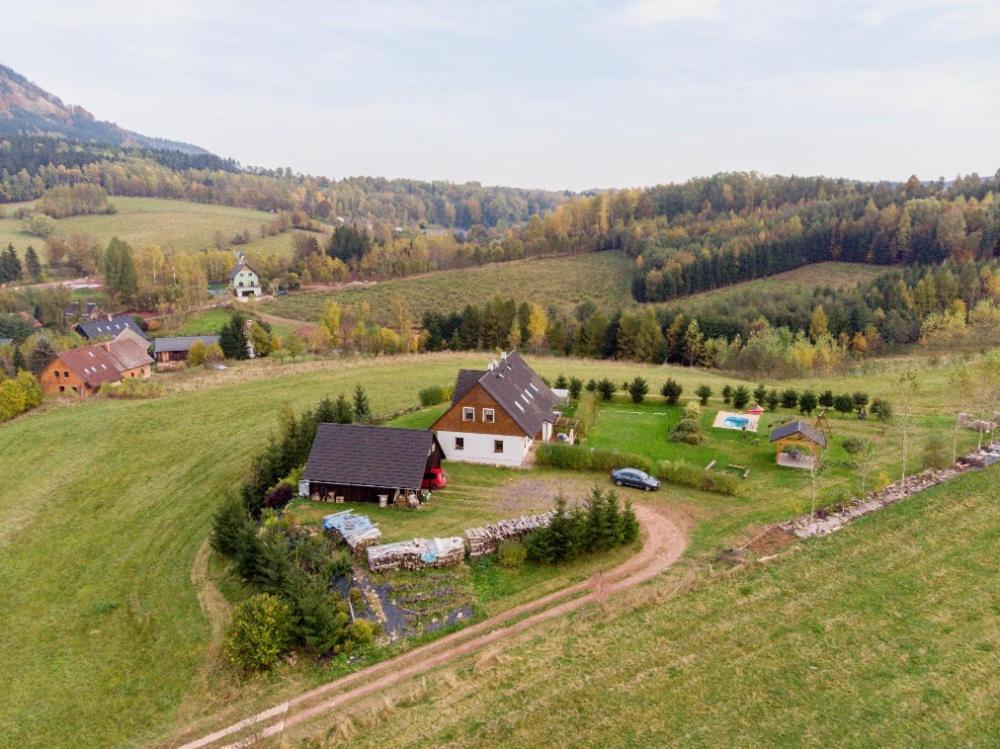 Apartman V Chaloupce Na Vrsku Bernartice  ภายนอก รูปภาพ